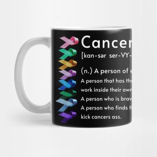 Cancer Survivor definition Mug